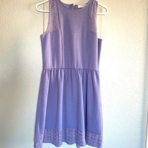 XL Rewind Purple Dress